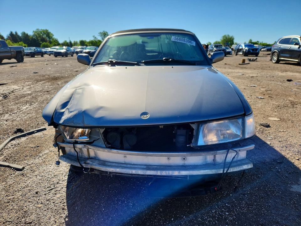 2002 Saab 9-3 VIN YS3DF75K327013671 COPART salvage auction — FRONT END, Il - Salvage Certificate, sold $300 on 2026-08-06 (photo 5)