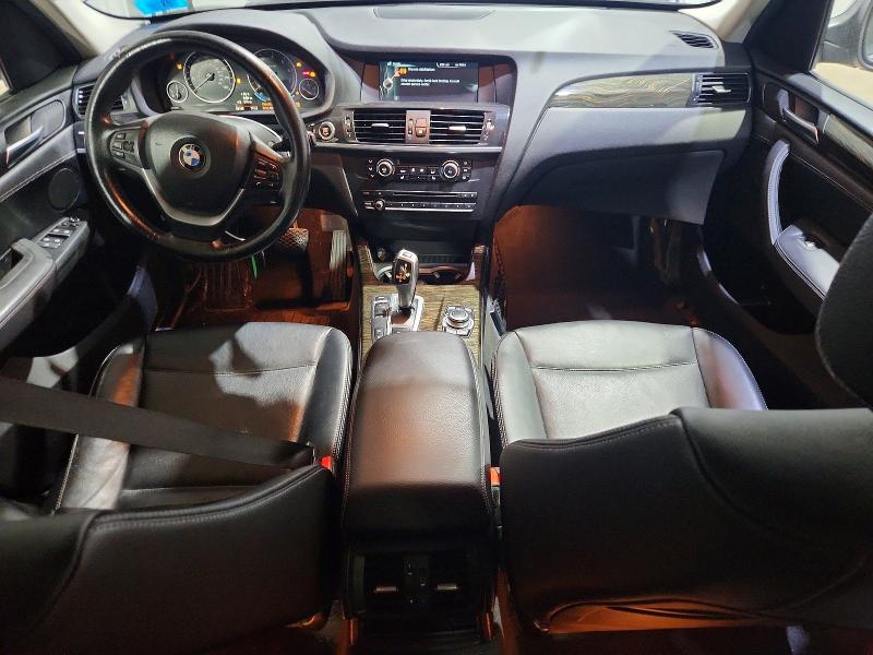 2014 BMW X3 VIN 5UXWX7C54E0E77951 COPART salvage auction — FRONT END, Nh - Cert Of Title-Salvage, sold $2,050 on 2026-07-14 (photo 8)