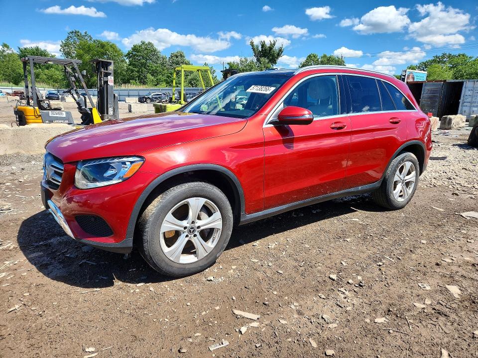 2017 Mercedes-benz Glc VIN WDC0G4JB8HF254660 COPART salvage auction — MINOR DENT/SCRATCHES, Il - Certificate Of Title, sold $6,100 on 2026-07-17 (photo 1)