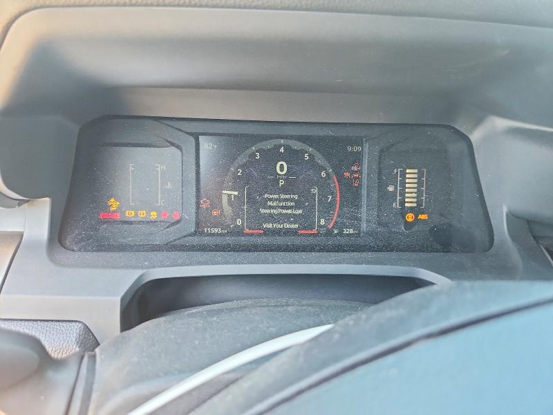 2025 Toyota VIN 3TYKB5FN9ST022697 COPART salvage auction — FRONT END, Ca - Salvage Certificate, sold $13,500 on 2026-07-31 (photo 9)