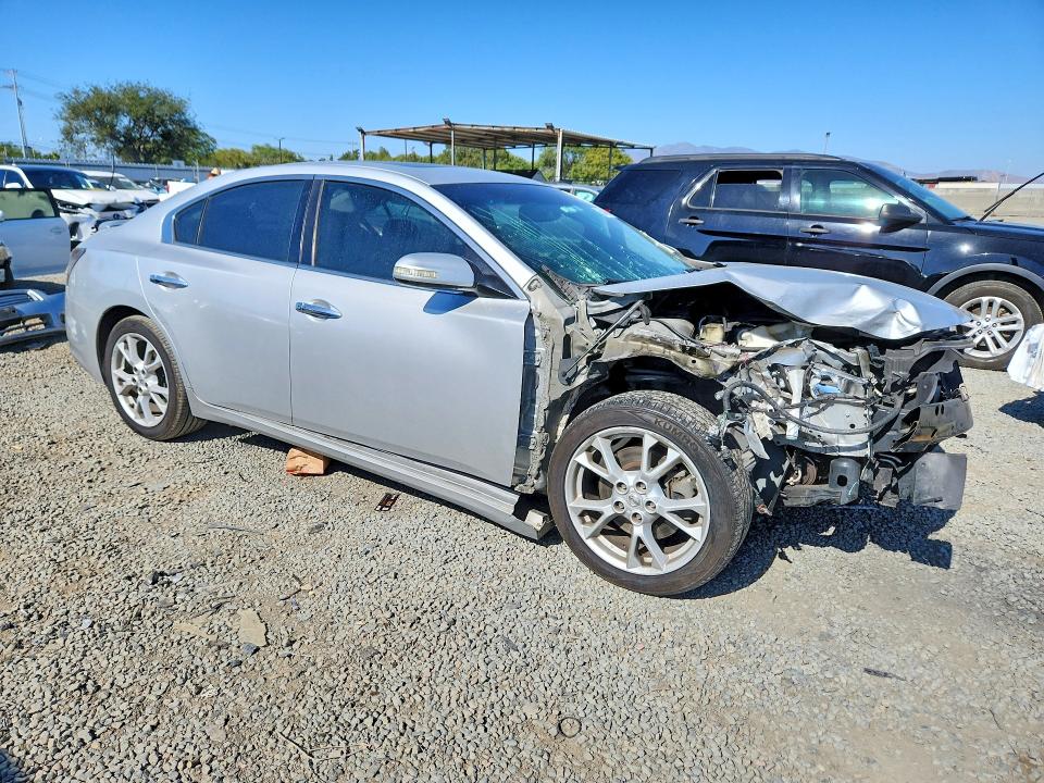 2014 Nissan VIN 1N4AA5AP4EC497320 COPART salvage auction — FRONT END, Ca - Salvage Certificate, sold $250 on 2026-07-24 (photo 4)