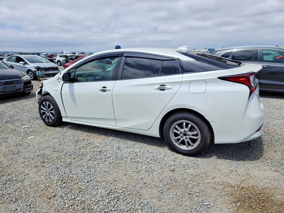 2019 Toyota Prius VIN JTDL9RFU6K3008865 COPART salvage auction — FRONT END, Ca - Salvage Certificate, sold $3,250 on 2026-07-24 (photo 2)