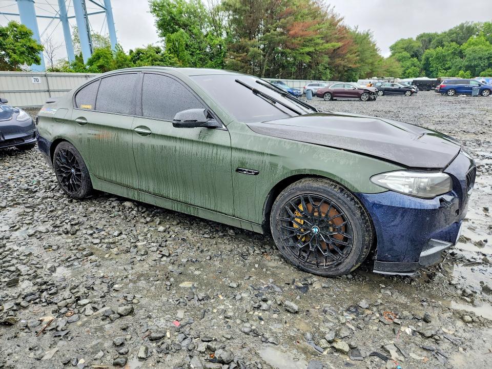 2016 BMW 5er VIN WBA5B3C56GD549632 COPART salvage auction — MINOR DENT/SCRATCHES, Wv - Certificate Of Title (P), sold $2,650 on 2026-07-28 (photo 4)
