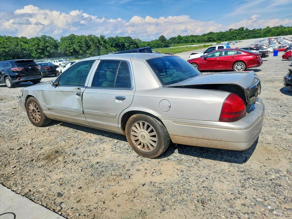 2008 Mercury Grand marquis VIN 2MEFM75V58X661451 COPART salvage auction — SIDE, GA - CERT OF TITLE-SALVAGE, sold $400 on 2026-07-09 (photo 2)