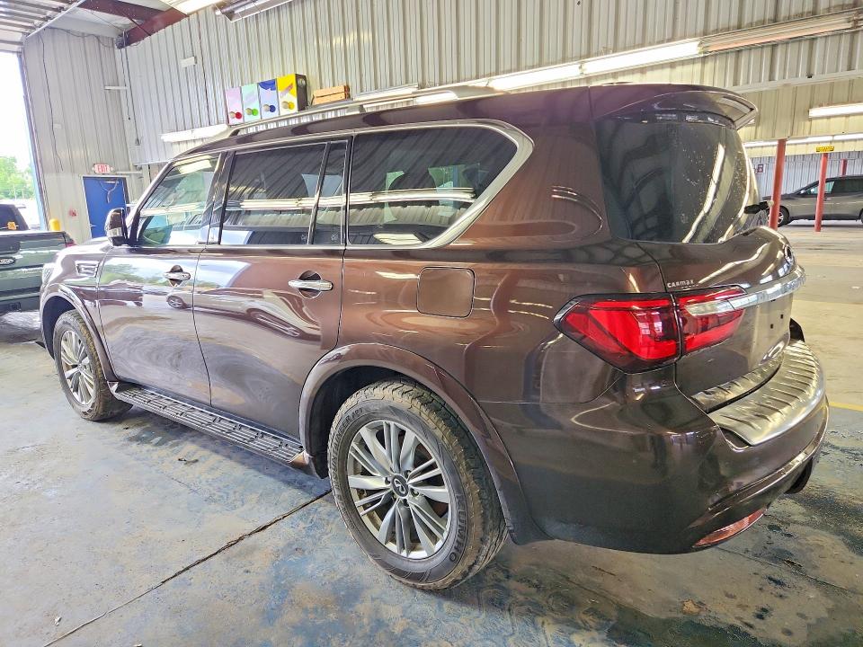 2018 Infiniti Qx80 VIN JN8AZ2NE2J9192503 COPART salvage auction — MECHANICAL, IL - CERTIFICATE OF TITLE (P), sold $8,200 on 2026-07-28 (photo 2)