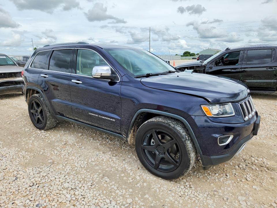 2014 Jeep Cherokee VIN 1C4RJEBG2EC138060 COPART salvage auction — FRONT END, Tx - Salvage Vehicle Title, sold $2,850 on 2026-07-02 (photo 4)
