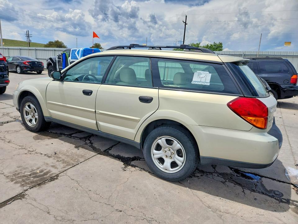 2007 Subaru Outback VIN 4S4BP61C977335514 COPART salvage auction — FRONT END, Co - Certificate Of Title, sold $825 on 2026-07-09 (photo 2)