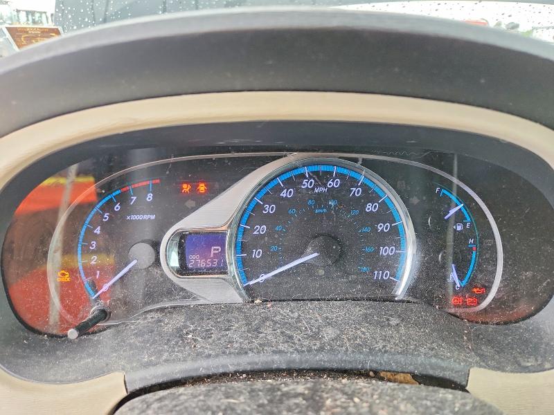 2012 Toyota Sienna VIN 5TDYK3DC5CS273732 COPART salvage auction — WATER/FLOOD, Wi - Certificate Of Title, sold $800 on 2026-07-13 (photo 9)