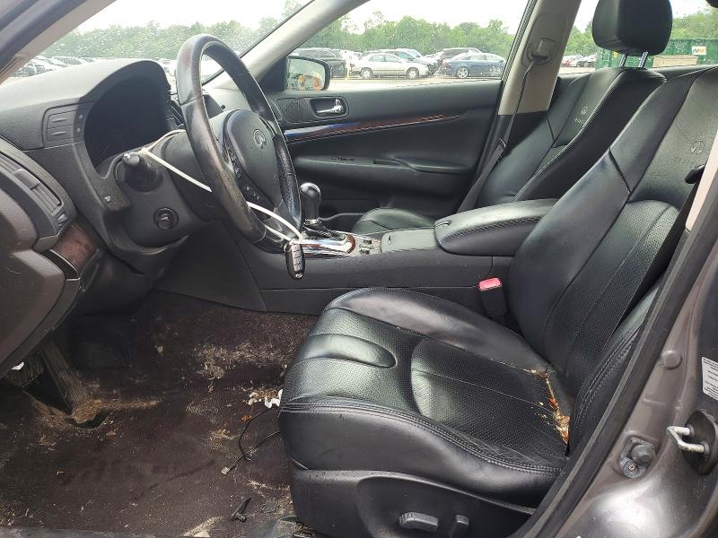 2012 Infiniti VIN JN1CV6ARXCM681007 COPART salvage auction — FRONT END, Pa - Certificate Of Salvage, sold $3,000 on 2026-07-16 (photo 7)