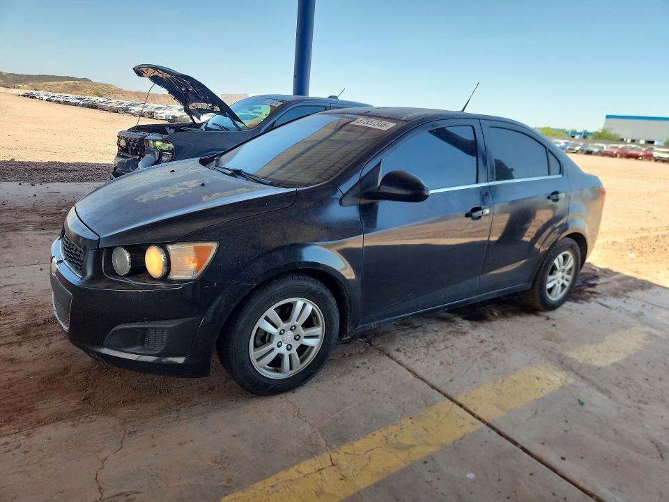 2012 Chevrolet SONIC VIN 1G1JC5SB7C4207501 COPART salvage auction — FRONT END, Az - Certificate Of Title, sold $1,750 on 2026-07-14 (photo 1)