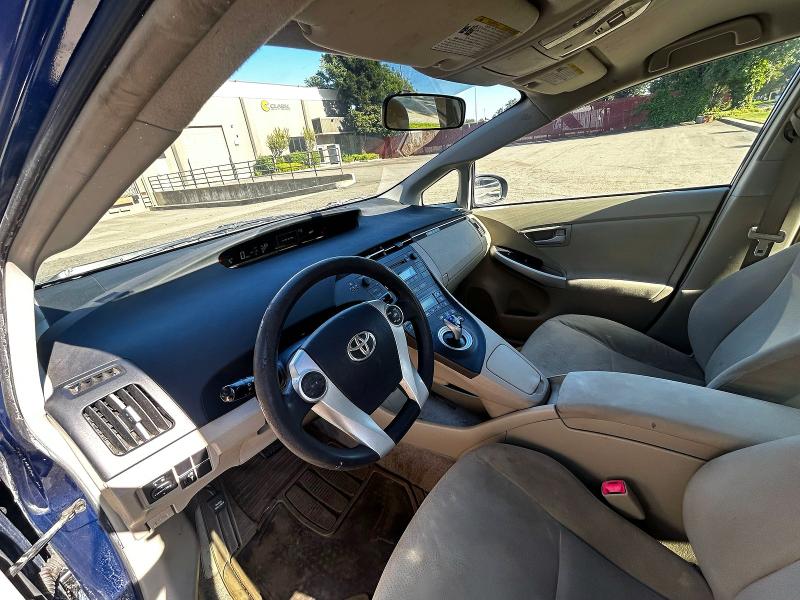 2011 Toyota Prius VIN JTDKN3DU5B1362380 COPART salvage auction — MINOR DENT/SCRATCHES, CA - SALVAGE CERTIFICATE (P), sold $950 on 2026-07-21 (photo 9)