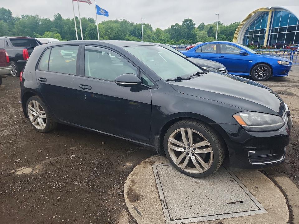 2015 Volkswagen VIN 3VW217AU1FM005436 COPART salvage auction — SIDE, CT - CERT OF TITLE-SALVAGE, sold $1,350 on 2026-07-02 (photo 4)