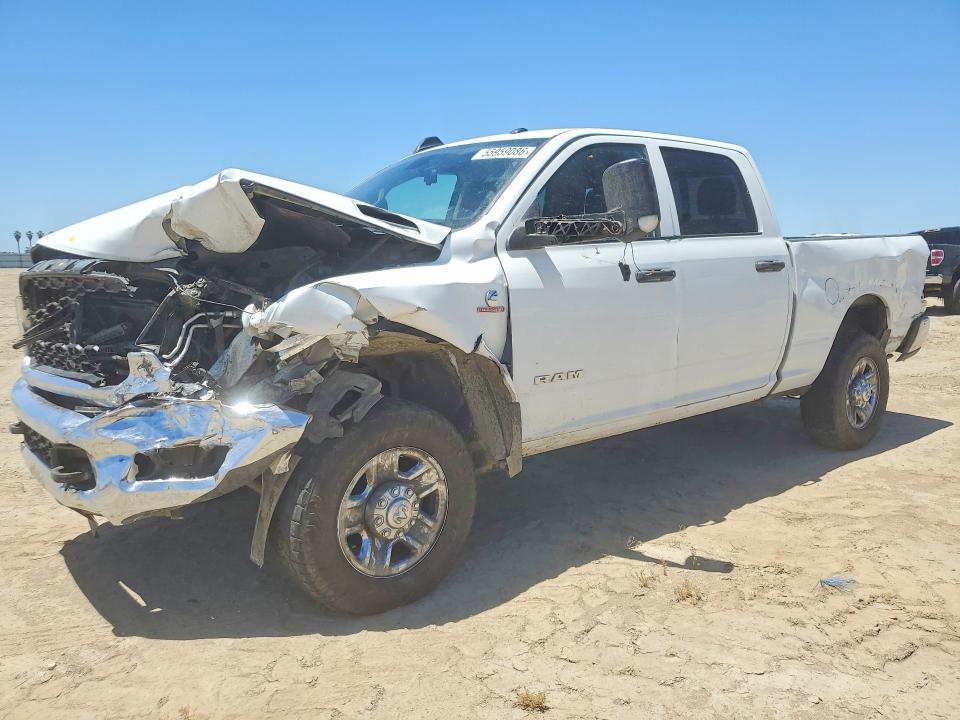 2019 Ram 2500 VIN 3C6UR5CL4KG599114 COPART salvage auction — FRONT END, Ca - Salvage Certificate, sold $1,900 on 2026-07-09 (photo 1)