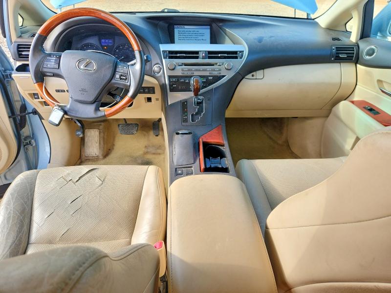 2011 Lexus Rx VIN JTJZK1BA4B2411824 COPART salvage auction — FRONT END, Al - Cert Of Title-Salvage Title, sold $4,150 on 2026-07-22 (photo 8)