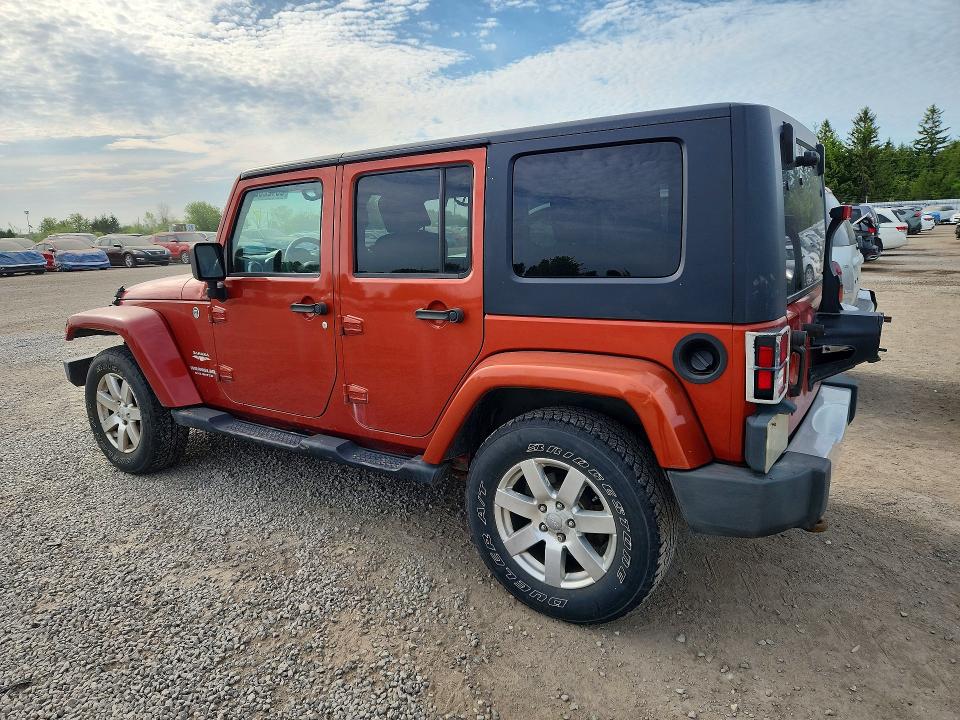 2009 Jeep Wrangler unlimited VIN 1J4GA59149L731962 COPART salvage auction — FRONT END, ON - PERMIT SALVAGE, sold $1,800 on 2026-07-28 (photo 2)