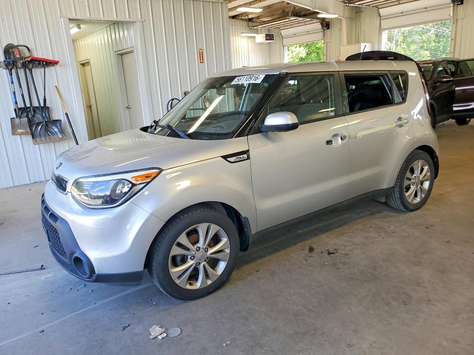 2015 Kia Soul VIN KNDJP3A54F7780791 COPART salvage auction — VANDALISM, Mn - Cert Of Title-Salvage, sold $2,200 on 2026-07-28 (photo 1)