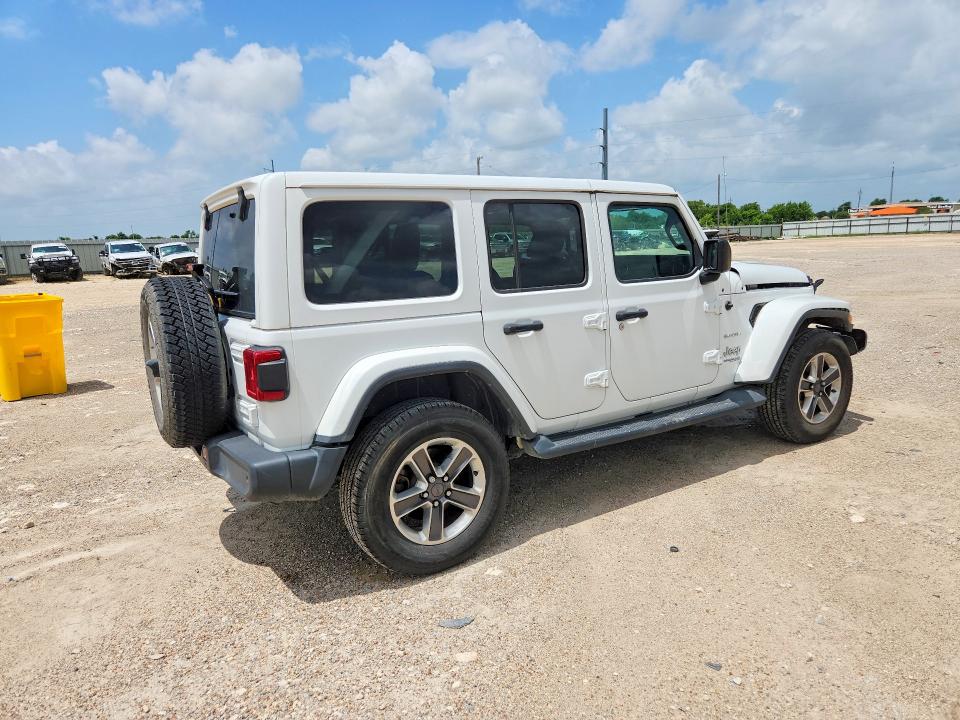 2018 Jeep Wrangler / VIN 1C4HJXEG5JW245793 COPART salvage auction — FRONT END, TX - SALVAGE VEHICLE TITLE (P), sold $11,300 on 2026-07-29 (photo 3)