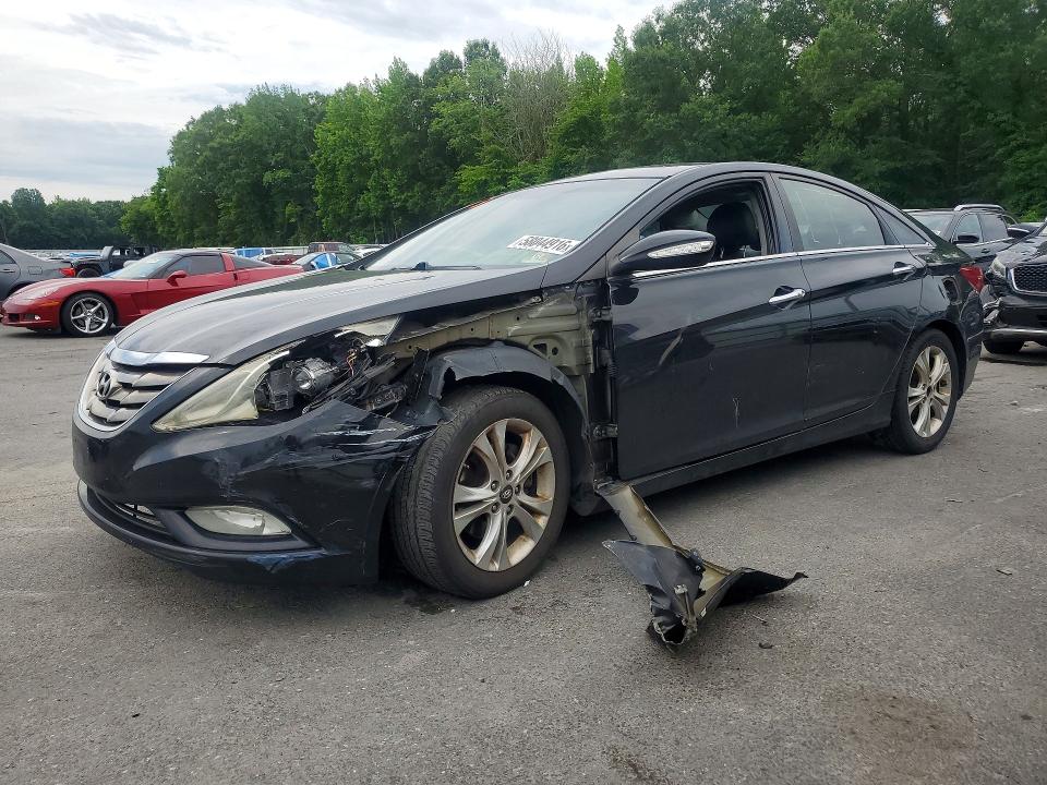 2011 Hyundai Sonata VIN 5NPEC4AC1BH138715 COPART salvage auction — FRONT END, NJ - CERT OF TITLE-SALVAGE, sold $125 on 2026-07-28 (photo 1)