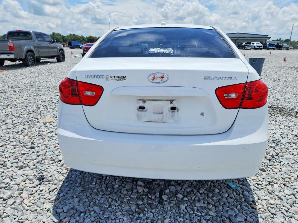 2008 Hyundai Elantra VIN KMHDU46D38U477819 COPART salvage auction — FRONT END, FL - CERT OF TITLE SLVG REBUILDABLE, sold $1,750 on 2026-07-07 (photo 6)