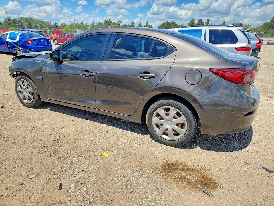 2014 Mazda 3 VIN JM1BM1U74E1166095 COPART salvage auction — FRONT END, Il - Salvage Certificate, sold $1,650 on 2026-07-28 (photo 2)