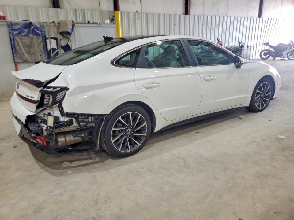 2023 Hyundai Sonata VIN KMHL34J2XPA331518 COPART salvage auction — REAR END, Ky - Cert Of Title-Salvage, sold $9,900 on 2026-07-22 (photo 3)