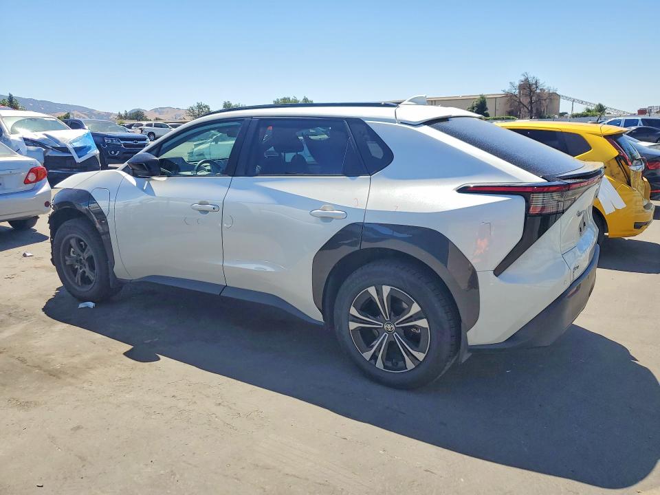 2024 Toyota Bz4x VIN JTMABACA9RA052209 COPART salvage auction — FRONT END, Ca - Salvage Certificate, sold $8,300 on 2026-07-14 (photo 2)