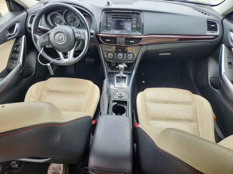 2014 Mazda 6 VIN JM1GJ1W66E1145428 COPART salvage auction — REAR END, Mo - Salvage Certificate Of Title, sold $1,850 on 2026-07-10 (photo 8)