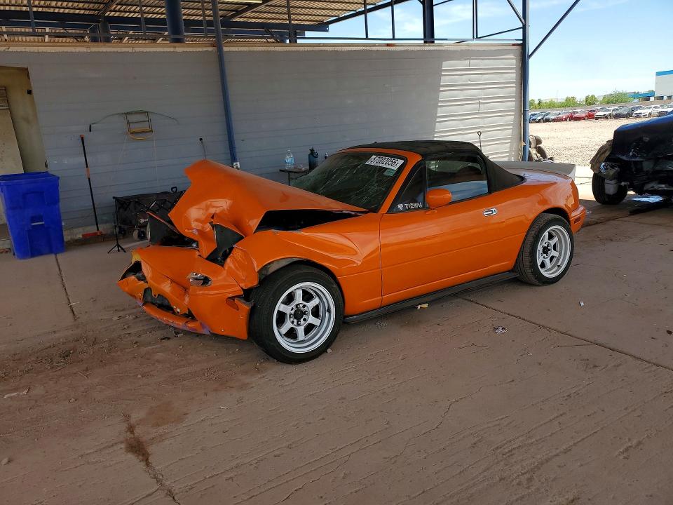 1997 Mazda Mx-5 miata VIN JM1NA3534V0732310 COPART salvage auction — FRONT END, AZ - CERT OF TITLE - SALVAGE, sold $600 on 2026-07-30 (photo 1)