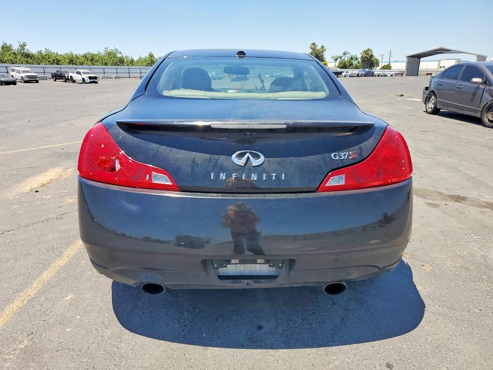 2008 Infiniti G37 VIN JNKCV64E18M125616 COPART salvage auction — FRONT END, CA - SALVAGE CERTIFICATE, sold $70 on 2026-07-30 (photo 6)