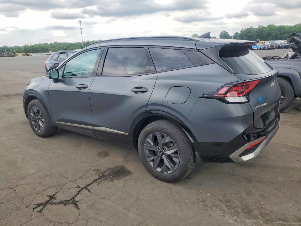 2023 Kia Sportage VIN KNDPXCAG3P7067829 COPART salvage auction — SIDE, Nj - Cert Of Title-Salvage, sold $12,500 on 2026-07-16 (photo 2)