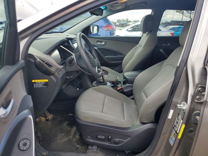 2018 Hyundai Santa fe VIN 5XYZUDLB7JG510065 COPART salvage auction — SIDE, Mi - Scrap Certificate Of Title, sold $1,500 on 2026-07-28 (photo 7)