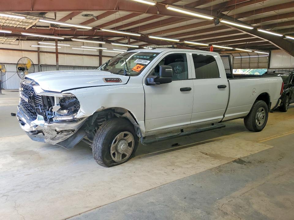 2024 Ram 3500 VIN 3C63R3GJ7RG128612 COPART salvage auction — FRONT END, Nc - Salvage Certificate Of Title, sold $12,800 on 2026-07-29 (photo 1)