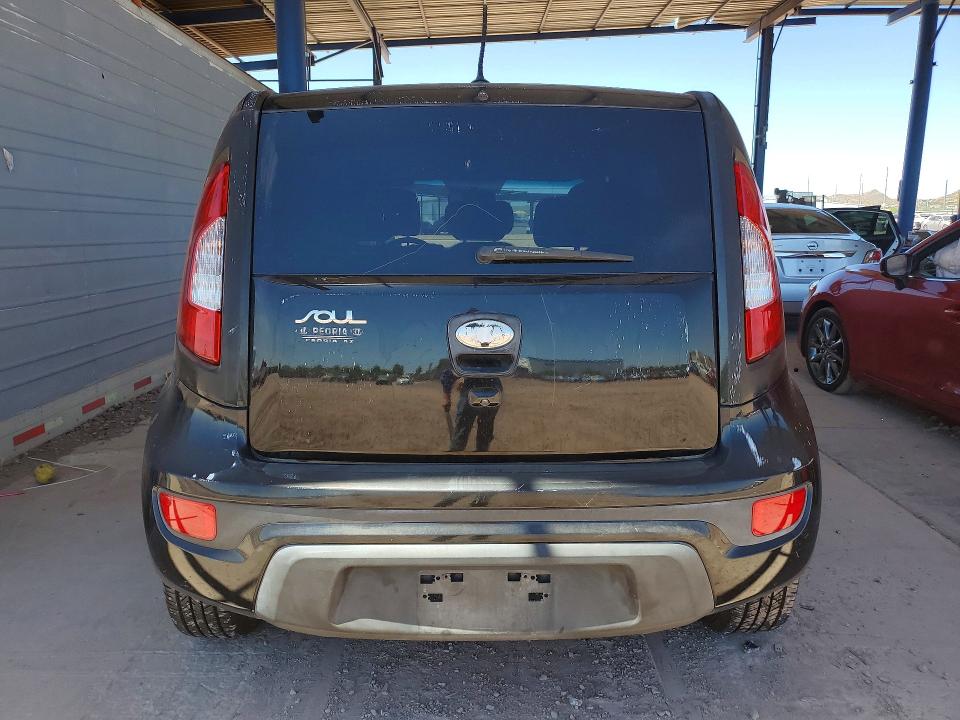 2013 Kia Soul VIN KNDJT2A61D7482842 COPART salvage auction — REAR END, Az - Cert Of Title - Salvage, sold $1,350 on 2026-07-16 (photo 6)
