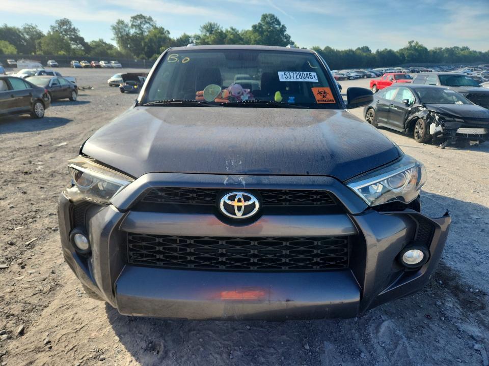 2015 Toyota 4runner VIN JTEZU5JR2F5090457 COPART salvage auction — FRONT END, Tn - Salvage Certificate, sold $8,400 on 2026-07-07 (photo 5)