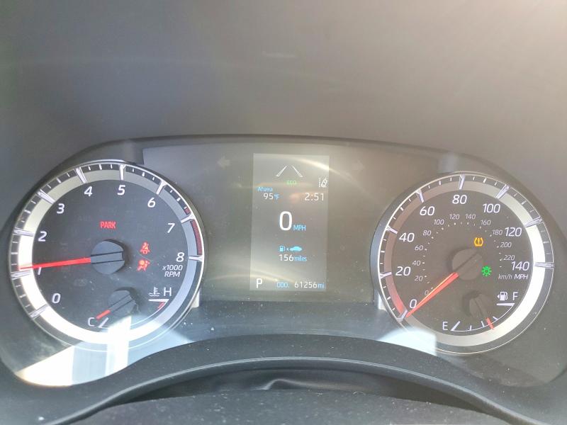 2022 Toyota Highlander VIN 5TDZZRAH4NS556662 COPART salvage auction — SIDE, CA - SALVAGE CERTIFICATE, sold $8,500 on 2026-07-21 (photo 9)