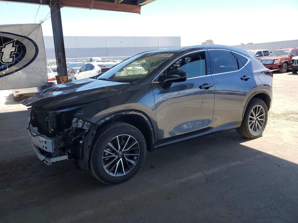 2024 Lexus Nx 250 VIN JTJADCAZ4R5015797 COPART salvage auction — FRONT END, CA - SALVAGE CERTIFICATE, sold $14,600 on 2026-08-06 (photo 1)