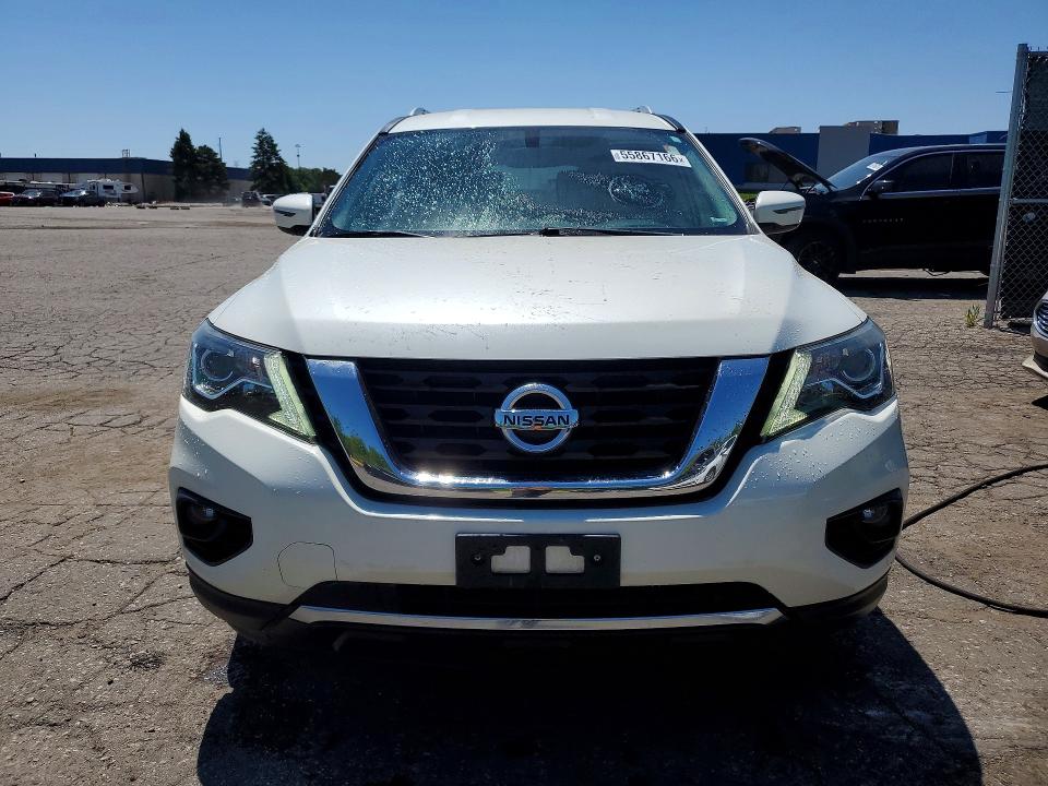 2017 Nissan Pathfinder VIN 5N1DR2MM0HC648489 COPART salvage auction — MINOR DENT/SCRATCHES, Mo - Certificate Of Title, sold $2,900 on 2026-07-09 (photo 5)
