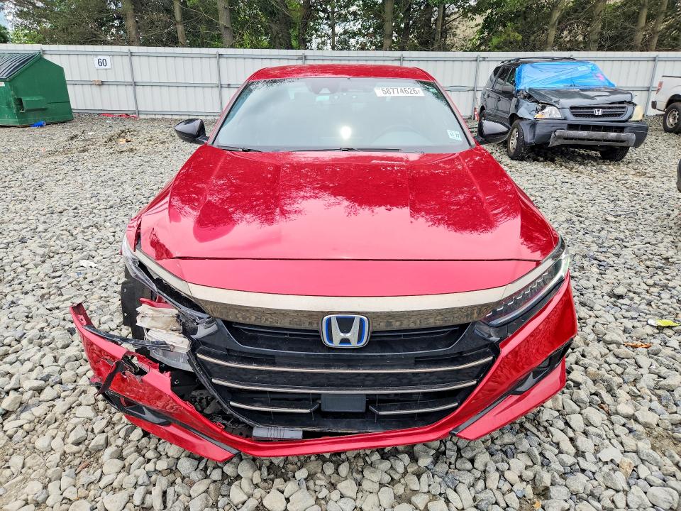 2022 Honda Accord VIN 1HGCV3F24NA013040 COPART salvage auction — FRONT END, Nj - Cert Of Title-Salvage, sold $8,600 on 2026-07-27 (photo 5)