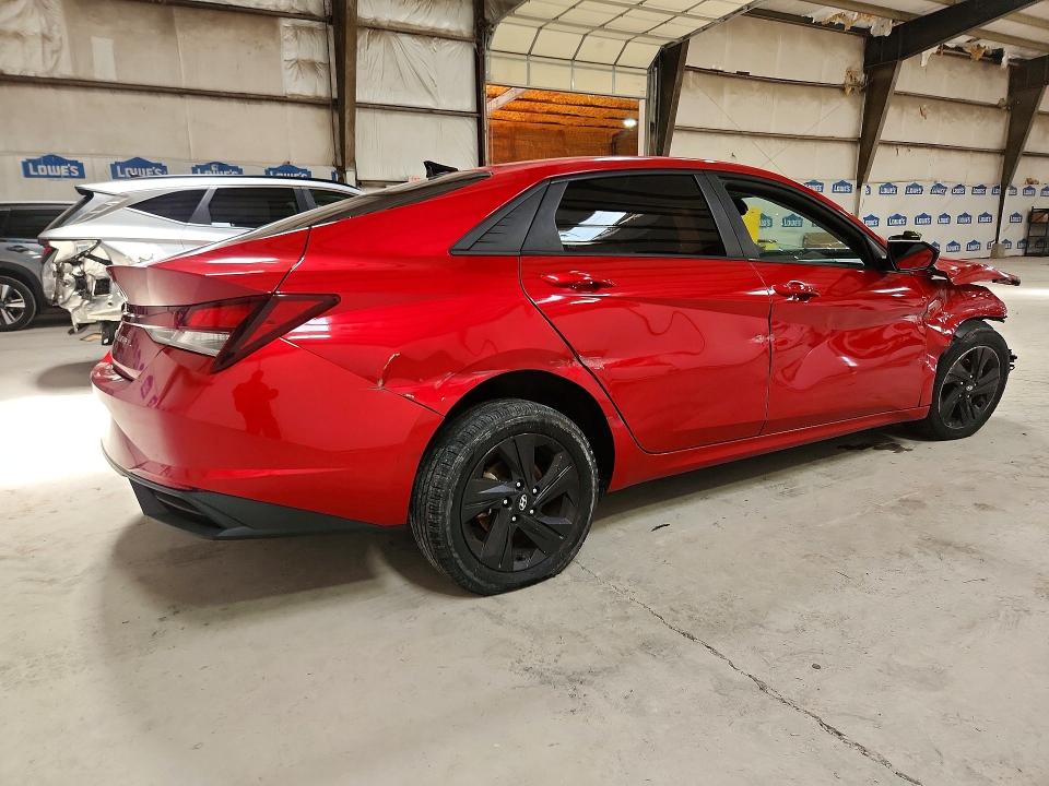 2021 Hyundai Elantra VIN 5NPLM4AG7MH000896 COPART salvage auction — FRONT END, TN - CERTIFICATE OF TITLE, sold $150 on 2026-07-29 (photo 3)