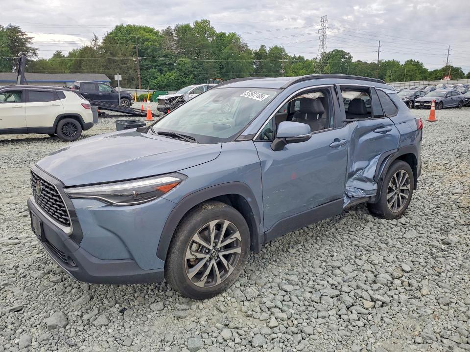 2023 Toyota Corolla cross VIN 7MUDAABGXPV050660 COPART salvage auction — SIDE, NC - SALVAGE CERTIFICATE OF TITLE, sold $10,700 on 2026-07-29 (photo 1)