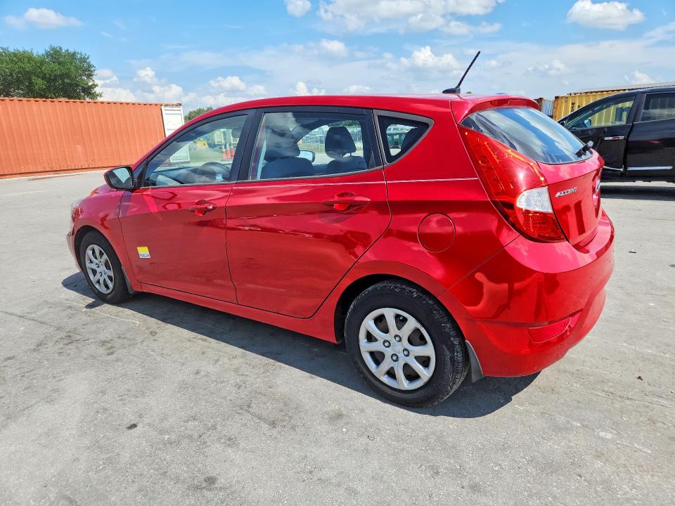 2013 Hyundai VIN KMHCT5AE0DU110990 COPART salvage auction — WATER/FLOOD, FL - CERT OF TITLE-SLVG REBLD FLOOD, sold $450 on 2026-07-02 (photo 2)
