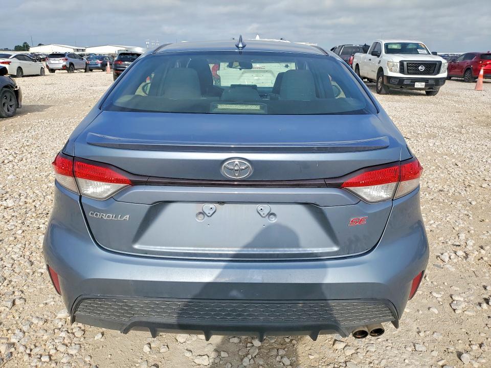2021 Toyota Corolla VIN JTDS4MCE6MJ072879 COPART salvage auction — FRONT END, TX - SALVAGE VEHICLE TITLE (P), sold $4,200 on 2026-07-16 (photo 6)