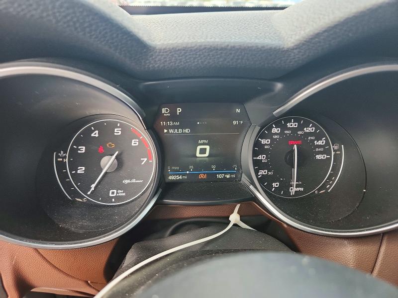 2018 Alfa romeo Stelvio VIN ZASFAKBN3J7B84443 COPART salvage auction — SIDE, MI - CERTIFICATE OF TITLE, sold $700 on 2026-07-21 (photo 9)
