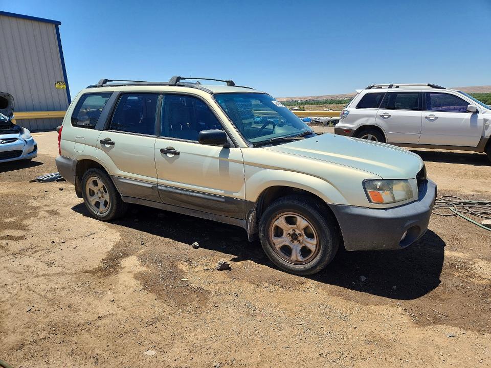 2005 Subaru Forester VIN JF1SG63655H742805 COPART salvage auction — FRONT END, Nm - Cert Of Title-Salvage, sold $325 on 2026-07-13 (photo 4)