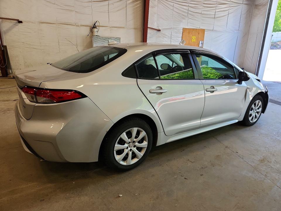 2020 Toyota Corolla VIN 5YFEPRAE7LP068824 COPART salvage auction — FRONT END, Vt - Cert Of Title-Salvage Vehicle, sold $250 on 2026-07-27 (photo 3)