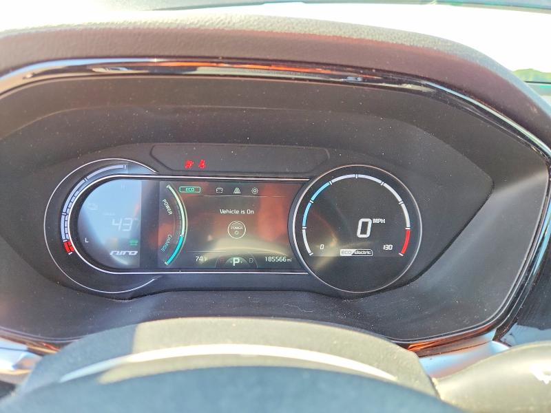 2022 Kia Niro VIN KNDCC3LG2N5159711 COPART salvage auction — MECHANICAL, VA - CERT OF TITLE - SALVAGE, sold $4,300 on 2026-07-29 (photo 9)