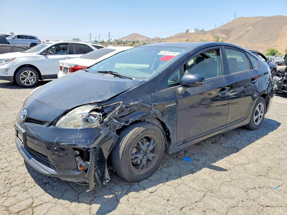 2014 Toyota Prius VIN JTDKN3DU9E1778193 COPART salvage auction — REAR END, CA - SALVAGE CERTIFICATE, sold $1,200 on 2026-07-20 (photo 1)