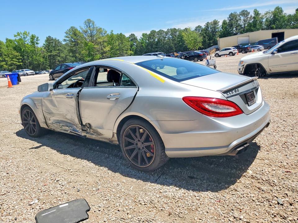 2014 Mercedes-benz Cls-klasse amg VIN WDDLJ7GB9EA124074 COPART salvage auction — SIDE, Nc - Salvage Certificate Of Title, sold $14,400 on 2026-08-07 (photo 2)