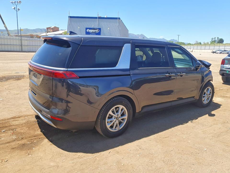 2024 Kia Carnival VIN KNDNB4H39R6434482 COPART salvage auction — FRONT END, Co - Salvage Title, sold $5,800 on 2026-07-29 (photo 3)