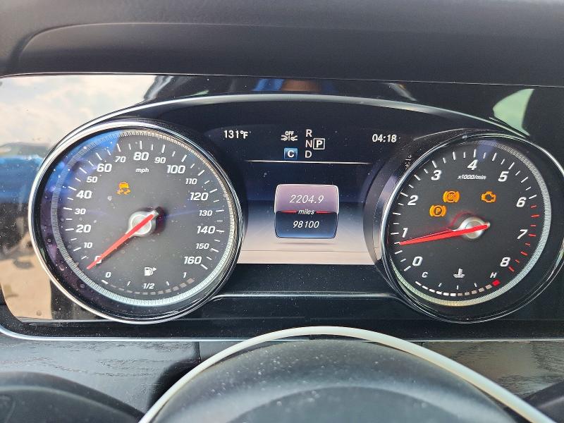 2019 Mercedes-benz E-klasse VIN WDDZF4JB8KA625259 COPART salvage auction — REAR END, Fl - Cert Of Title Slvg Rebuildable, sold $3,700 on 2026-07-30 (photo 9)